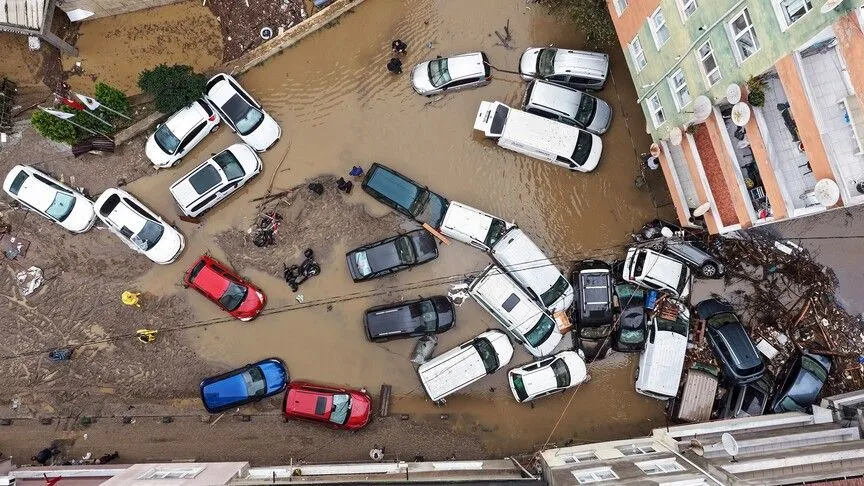Türkiye'de Geçen Ay 66 Meteorolojik Afet Meydana Geldi