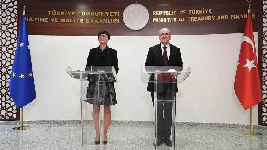 Bakan Şimşek: Avrupa Birliği'ne tam üyelik stratejik hedefimiz olmaya devam etmektedir