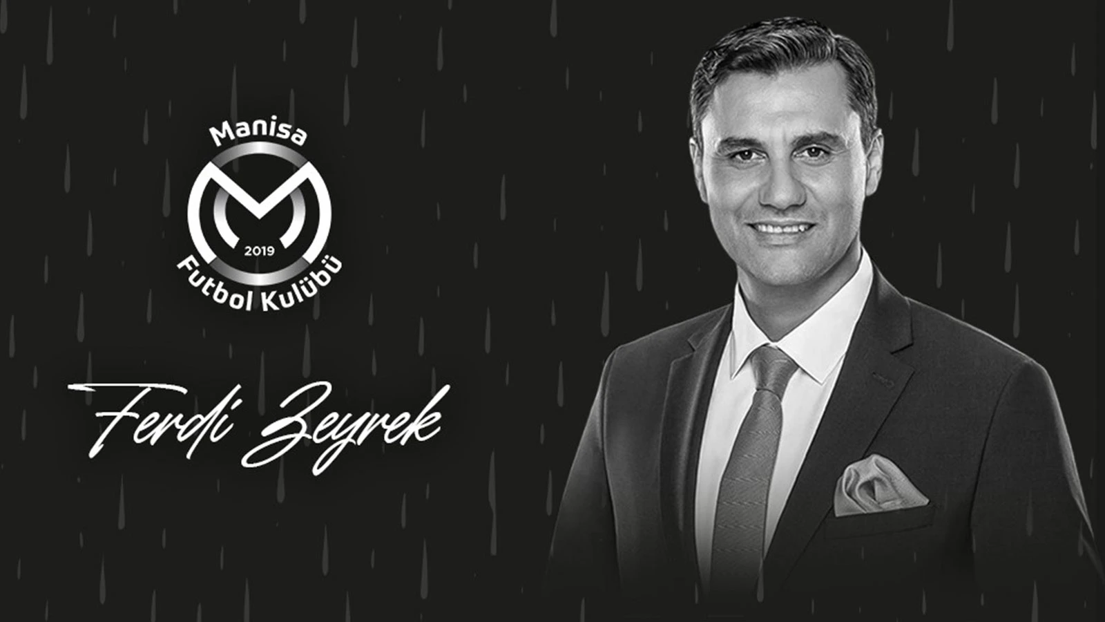 Manisa FK'dan Ferdi Zeyrek için yas forması