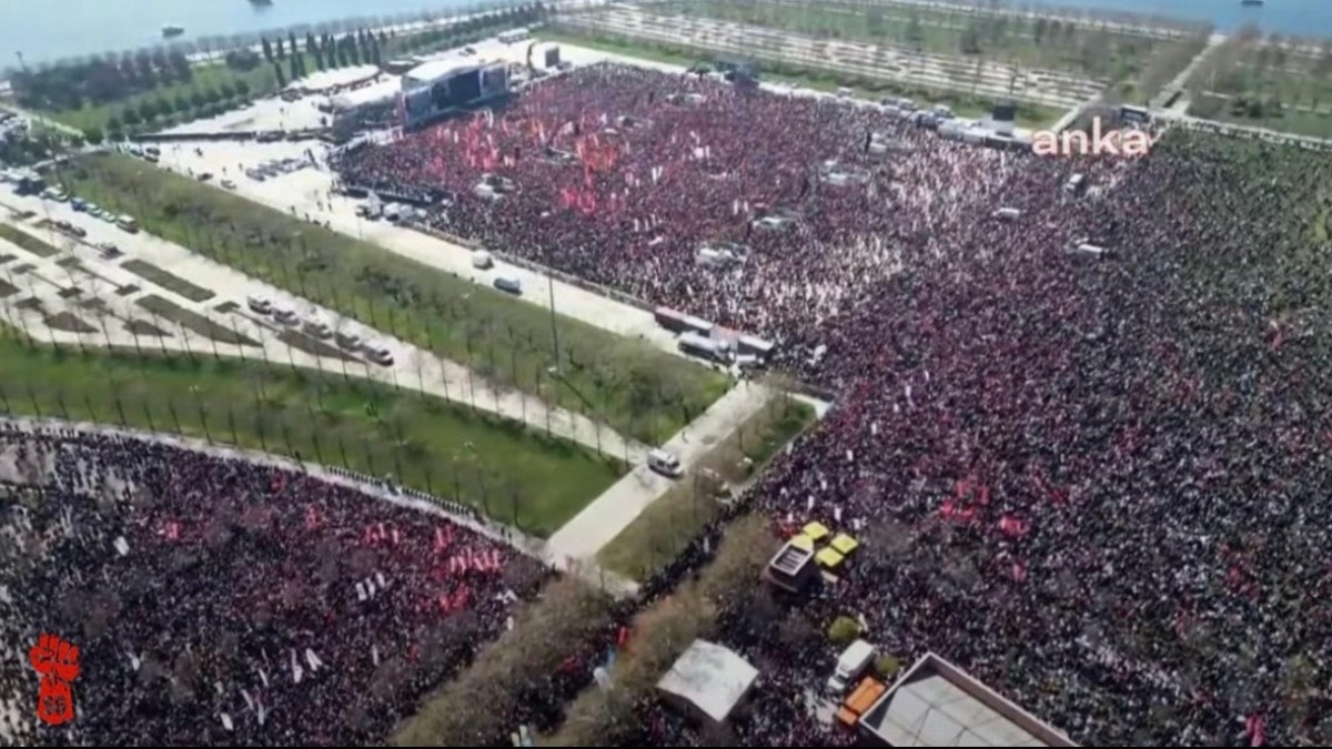 İmamoğlu mitingi için eşi benzeri görülmemiş kalabalık! Özel, katılımcı sayısını açıkladı