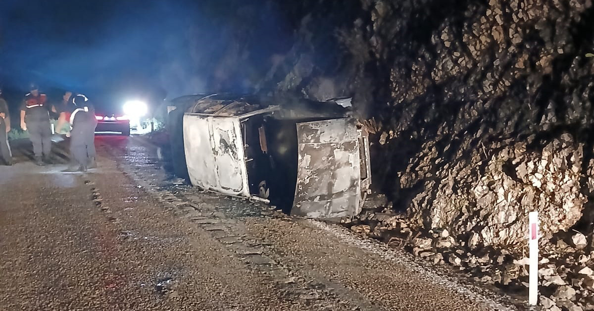 Tam Dehşet! Aracı Alev Aldı, Cesedi Uçurumda Bulundu! - Habertürk Son Dakika Haberleri