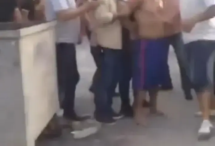 Polise taşla saldıran hükümlünün 9 yakını tutuklandı