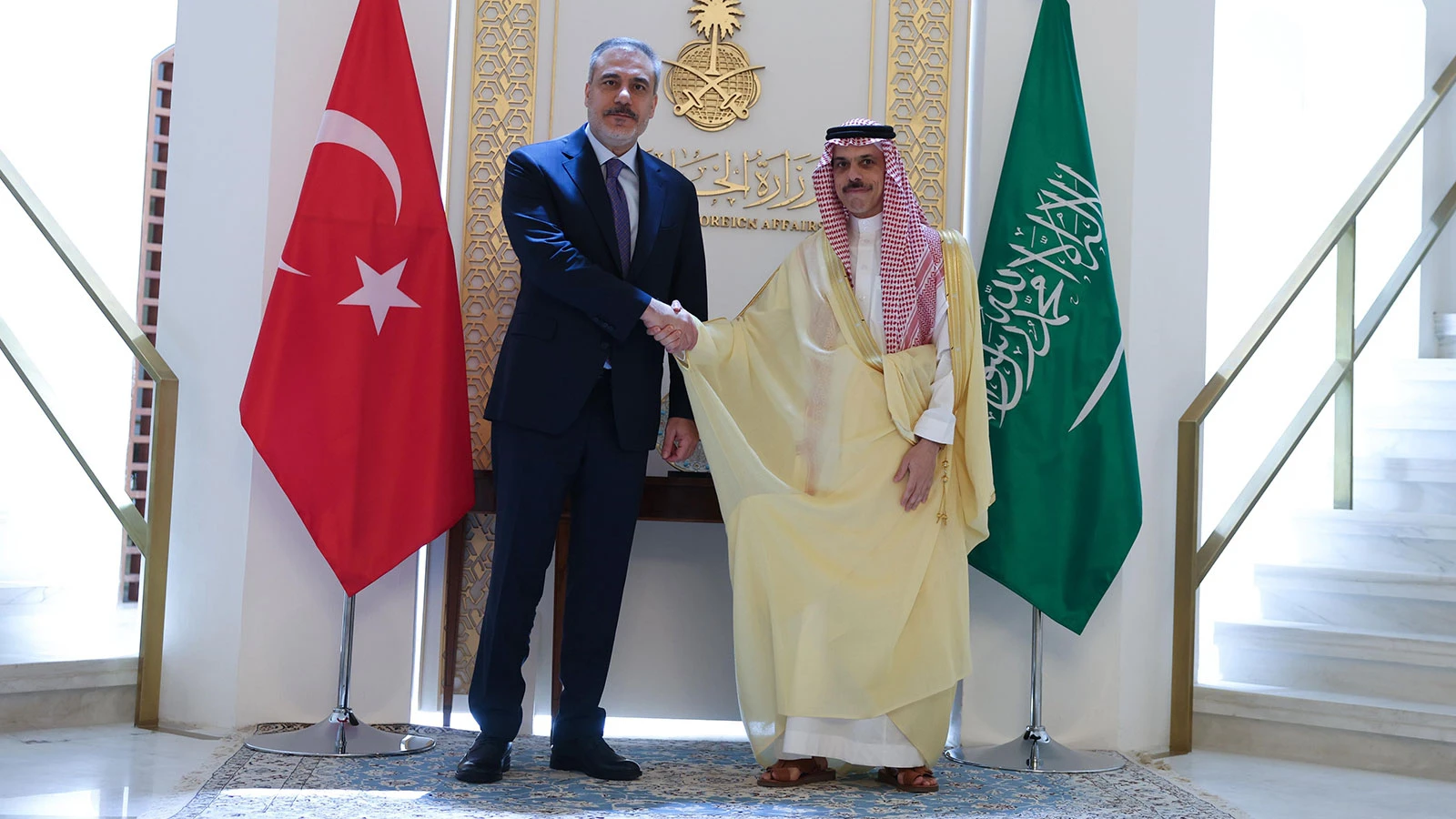 Bakan Fidan, Suudi mevkidaşı Ferhan Al Suud ile görüştü