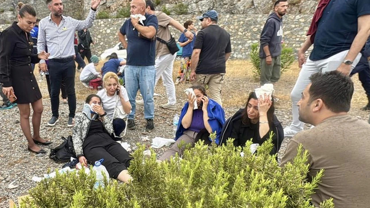 Bodrum'da felaketten dönüldü! Korkunç kazada 15 kişi yaralandı