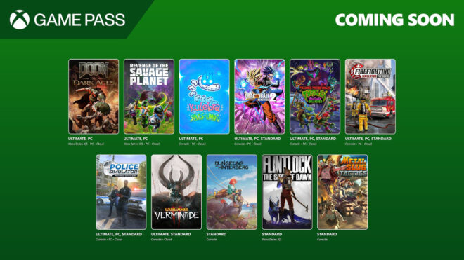 Game Pass kütüphanesine eklenecek yeni oyunlar açıklandı [6 Mayıs 2025]