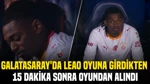 Galatasaray'da Leao Oyuna Girdikten 15 Dakika Sonra Oyundan Alındı