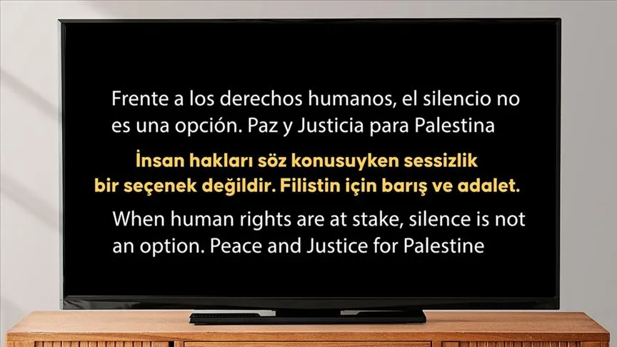İspanya devlet televizyonu, Eurovision öncesinde Filistin'e destek mesajı yayımladı