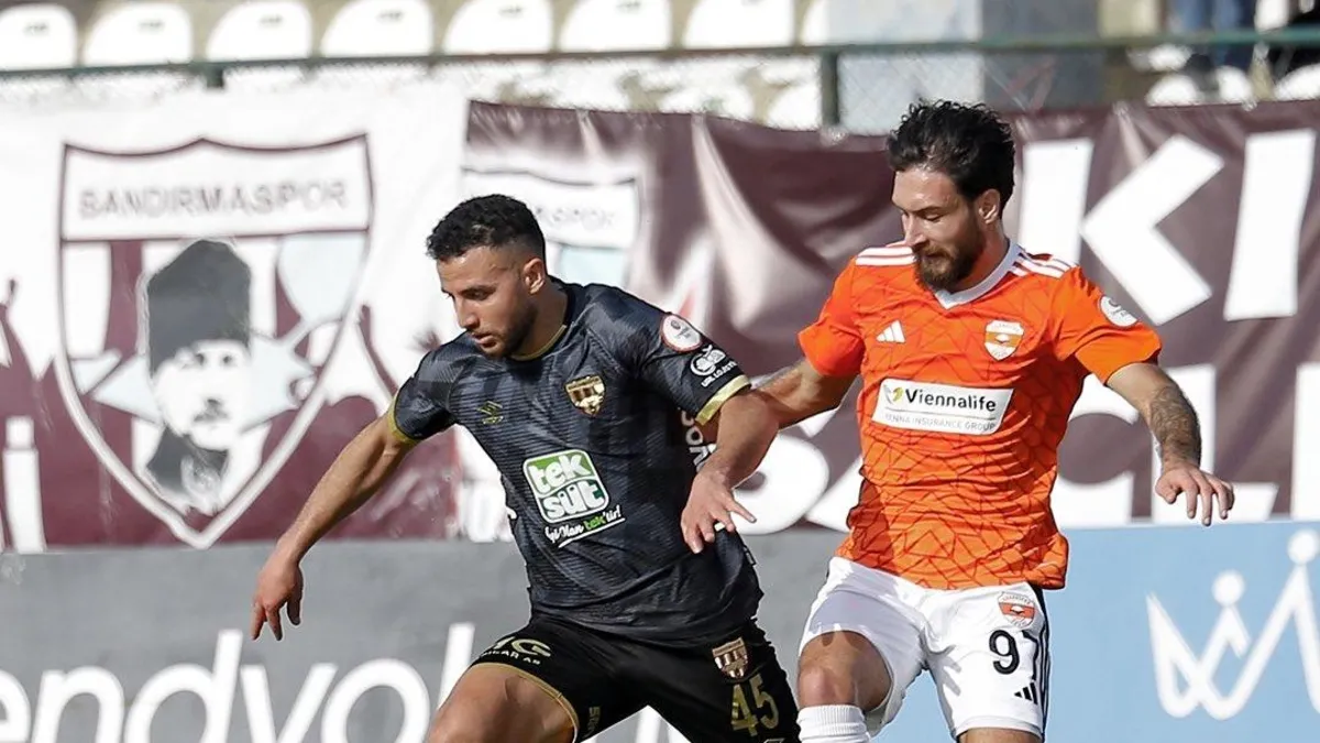 Teksüt Bandırmaspor 1-0 Adanaspor (MAÇ SONUCU ÖZET)