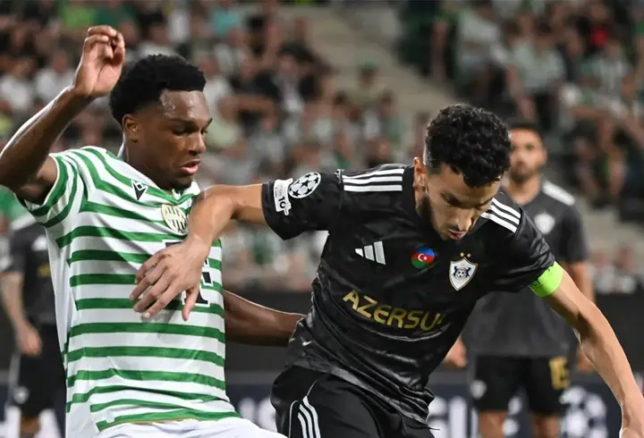 Devler Ligi play-off turunda Karabağ, deplasmanda Ferencvaros'u 3-1 mağlup etti