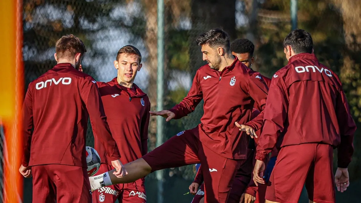 Trabzonspor'un Gençlerbirliği mesaisi sürüyor