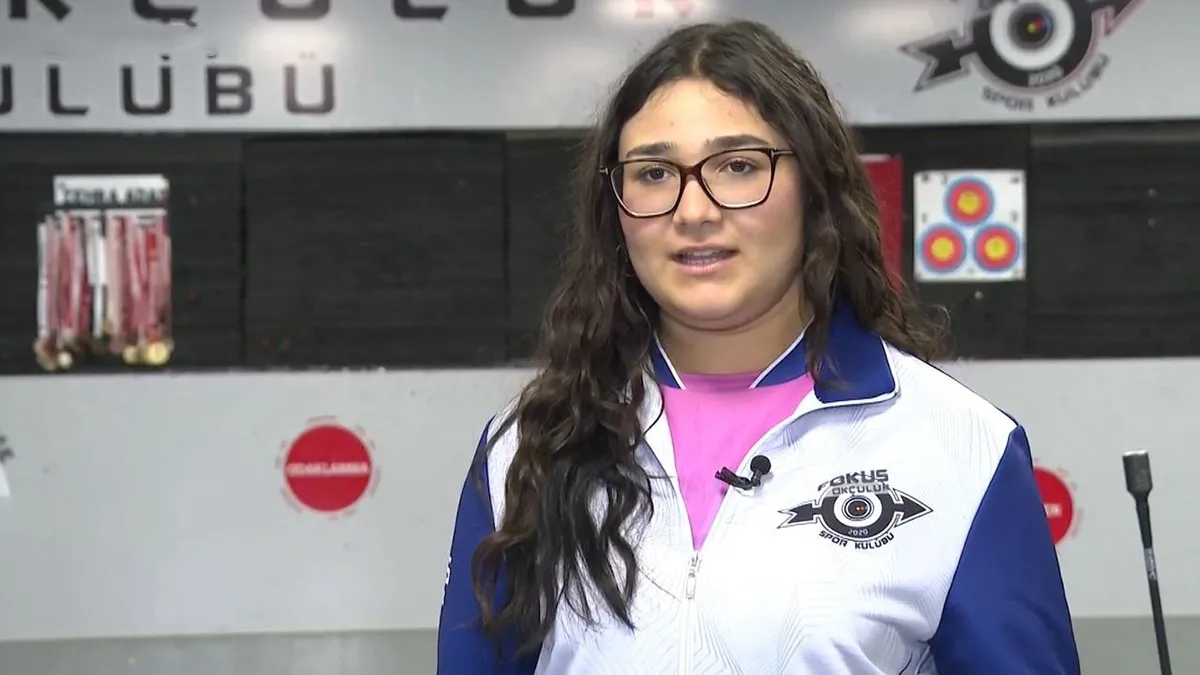 Zehra Adaş büyük bir başarıya imza attı! Dünya Okçuluk Yarışması'nda...