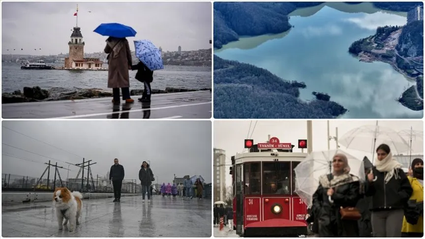 İstanbul'da yağışlar son 2 haftada barajların doluluğunu yaklaşık yüzde 20 artırdı