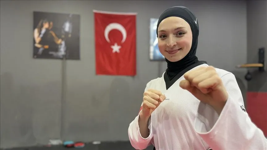 Milli tekvandocu Ahsen Şengün başarılarına dünya şampiyonluğunu eklemek istiyor