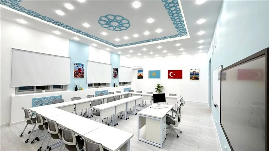 TİKA, Kazakistan'daki üniversitede "Türk Dili Sınıfı" kurdu