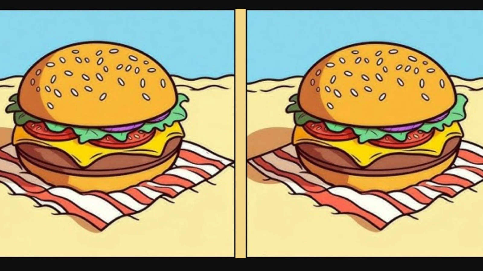 İki hamburger arasındaki 3 farkı sadece yüksek IQ'su olanlar buluyor