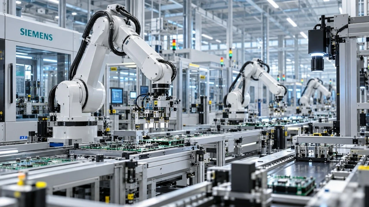 Siemens Fabrikalarda Yüzde 80 Otomasyon Hedefliyor