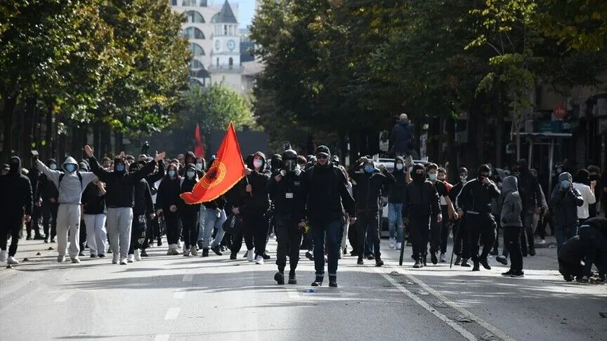 Arnavutluk'ta Öğrencilerin Eğitim Koşullarının İyileştirilmesi Talebiyle Düzenlediği Gösteriler Sürüyor