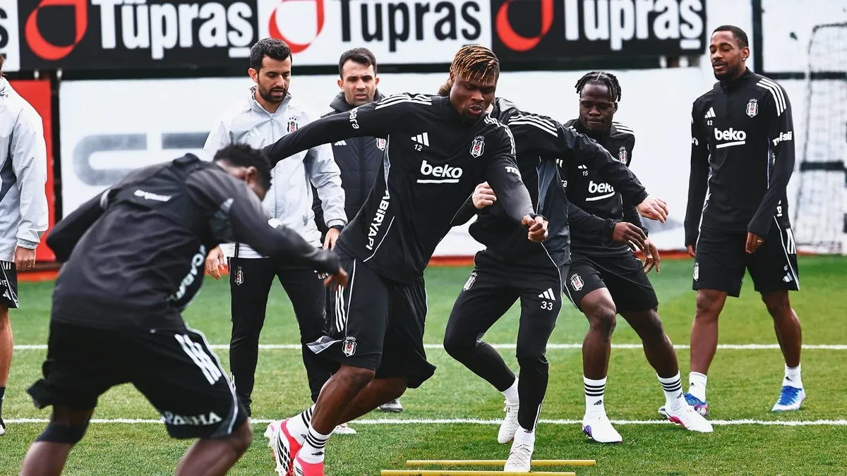 Beşiktaş, Kocaelispor maçının hazırlıklarını sürdürdü