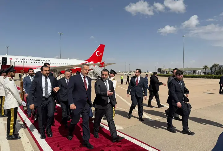 Bakan Fidan, Suriye'ye gitti