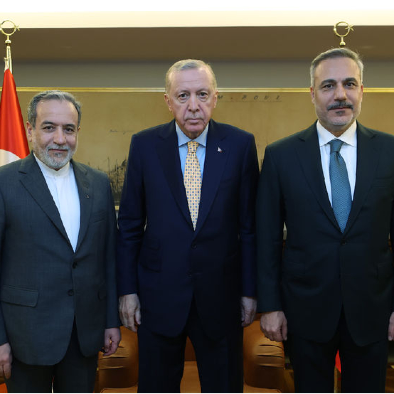 Cumhurbaşkanı Erdoğan Arakçi'yi kabul etti