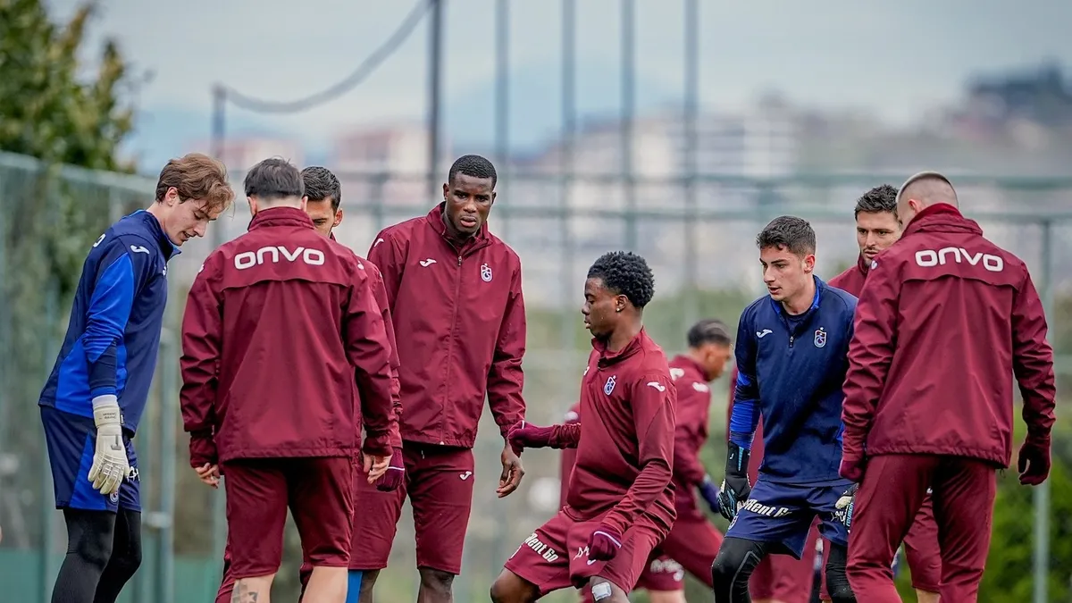 Trabzonspor'da Corendon Alanyaspor mesaisi sürüyor!