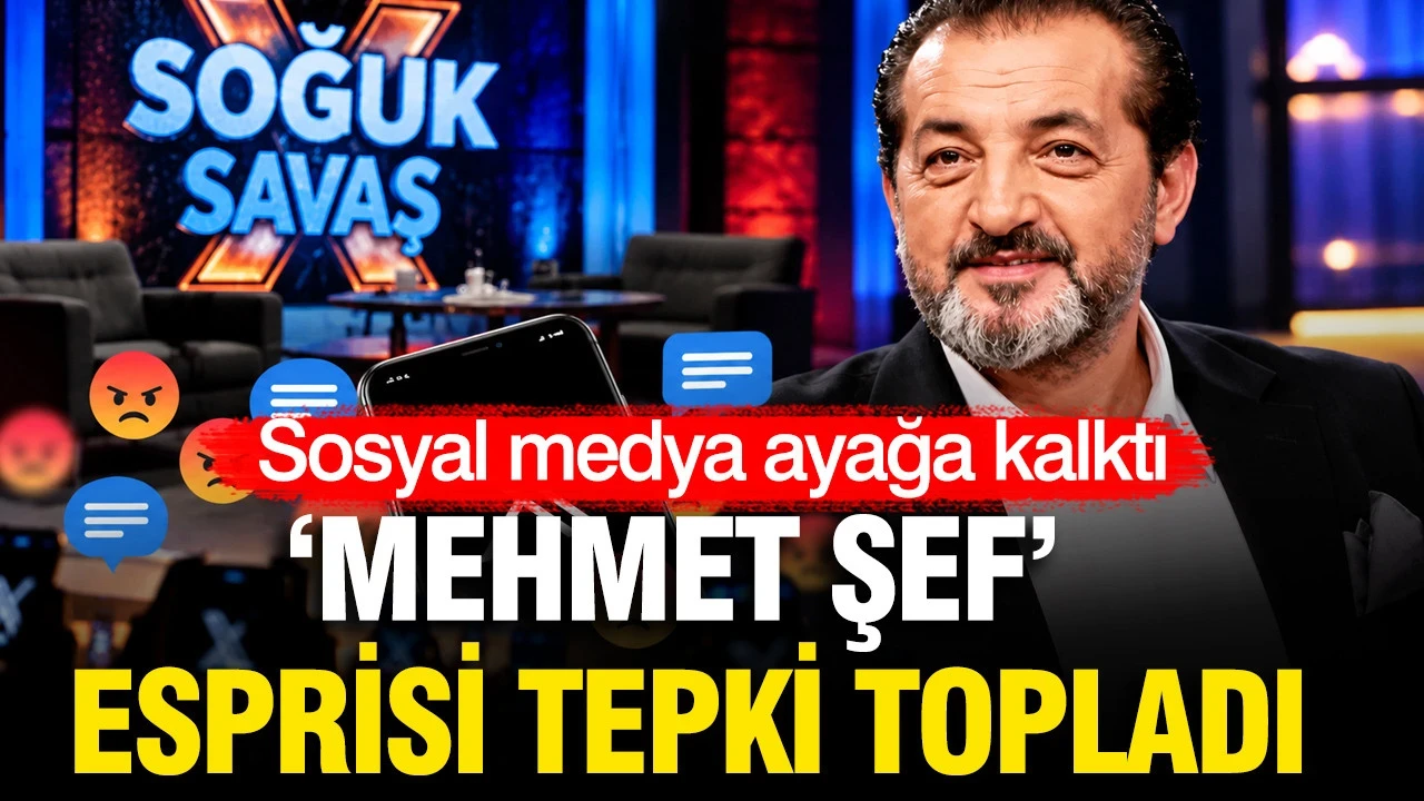 Sosyal Medya Ayağa Kalktı: Soğuk Savaş Programındaki Mehmet Şef 'Esprisi' Tepki Topladı