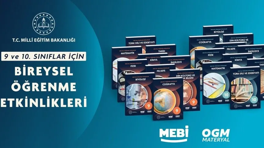 MEB "Bireysel Öğrenme Etkinlikleri" Kitaplarını Erişime Açtı