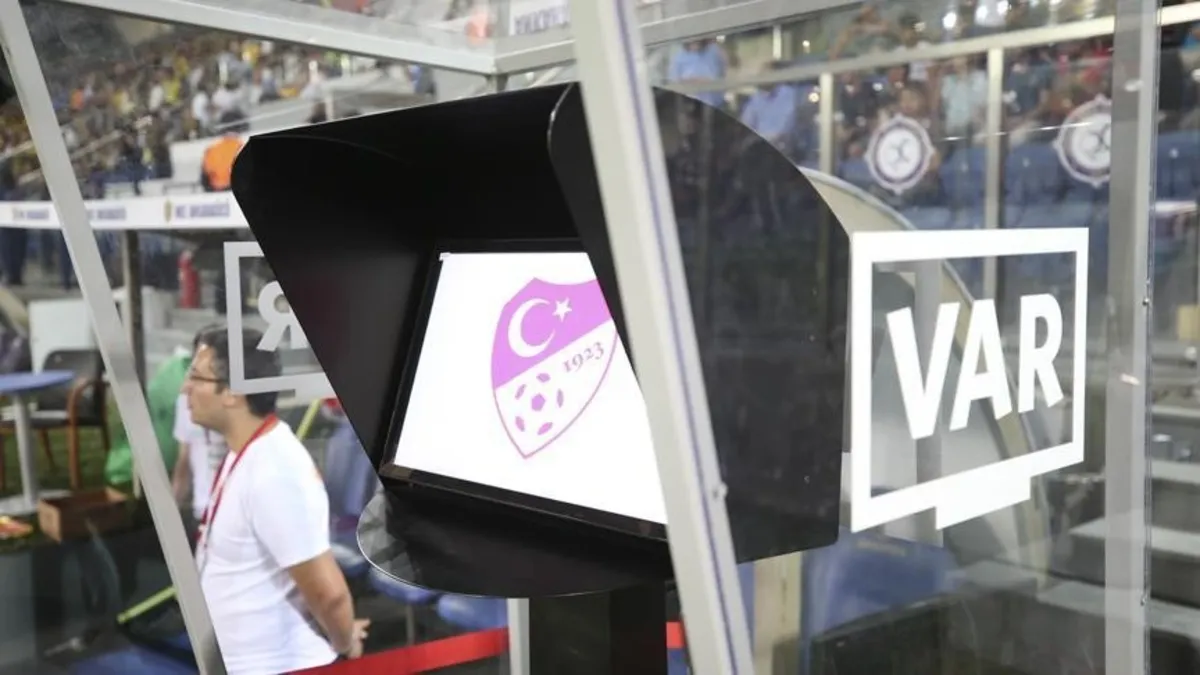 Trendyol Süper Lig'de VAR kayıtları açıklandı!