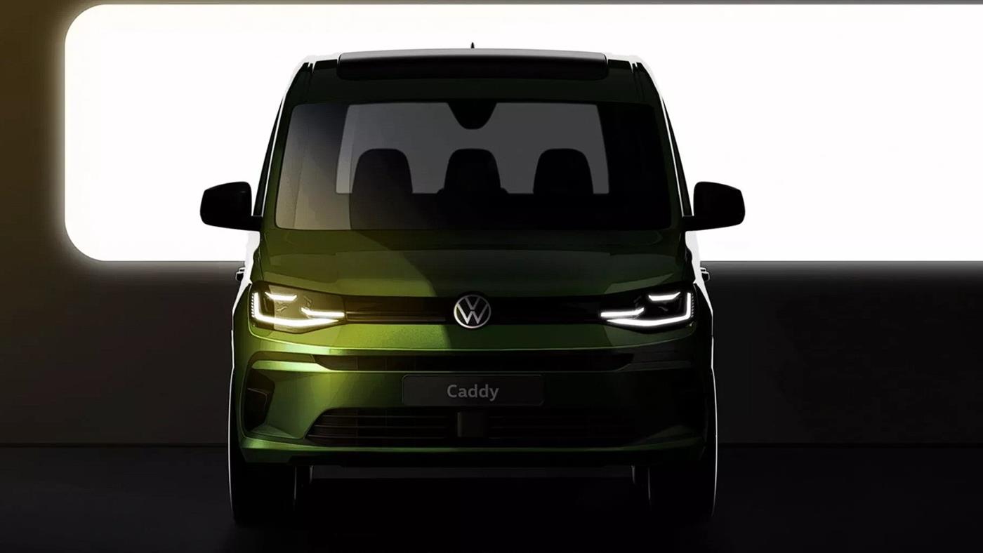 Volkswagen’den makyajlı Caddy ve Multivan T7 için ilk ipuçları