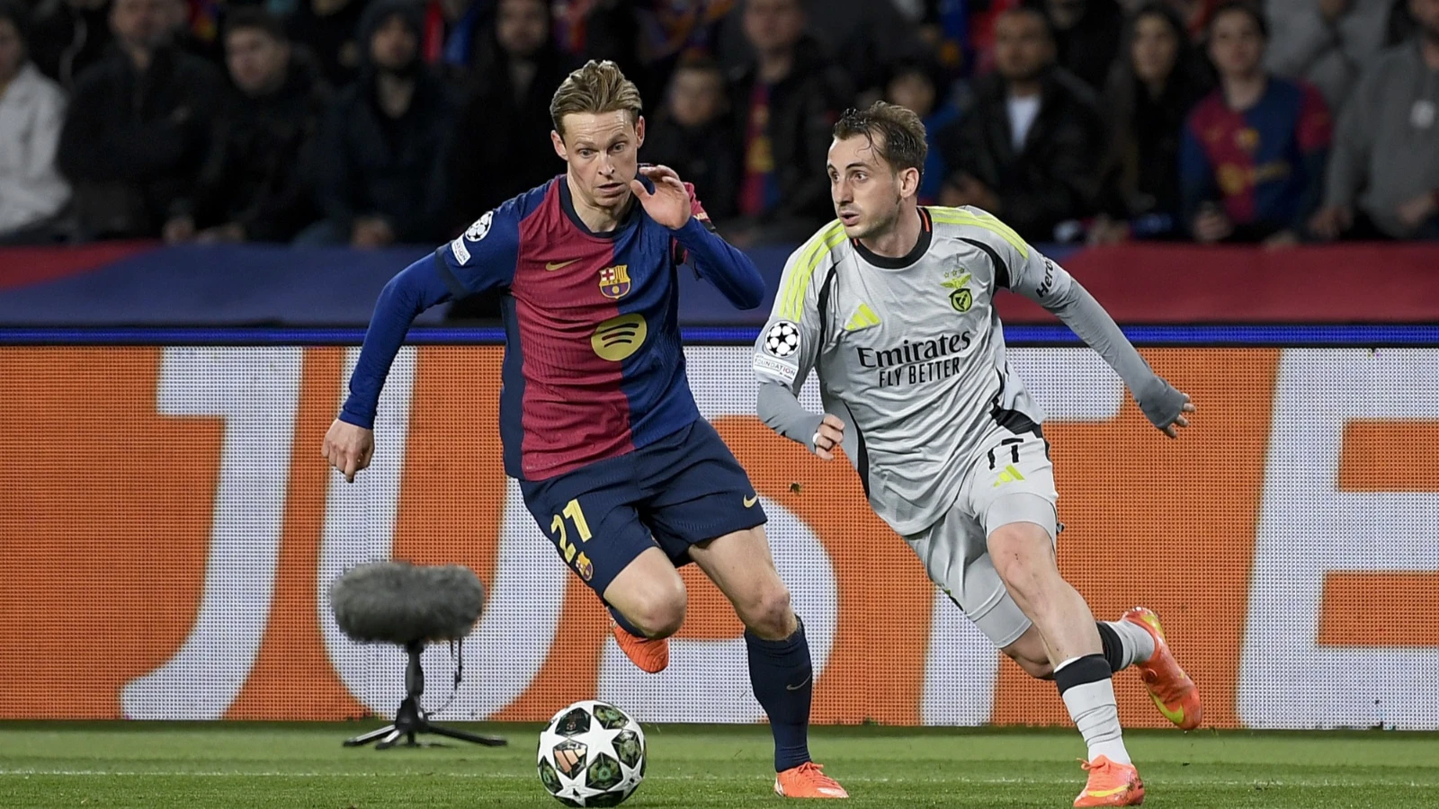 Kerem ve Orkun'lu Benfica, Barcelona'ya mağlup olarak veda etti