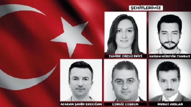 Saldırının 2. Yılı... TUSAŞ Şehitlerini Andı