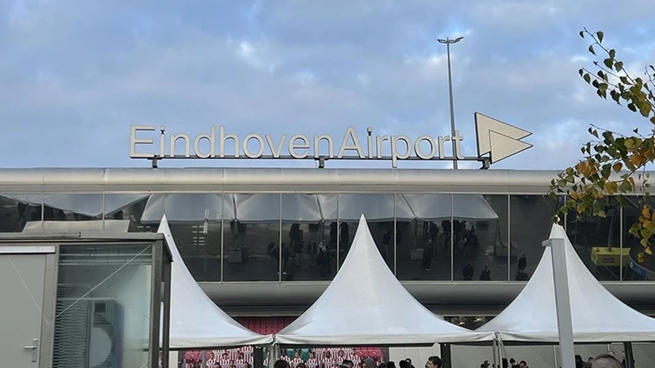 Hollanda'da dron tespitinin ardından Eindhoven Havalimanı'ndaki uçuşlar bir süre durduruldu