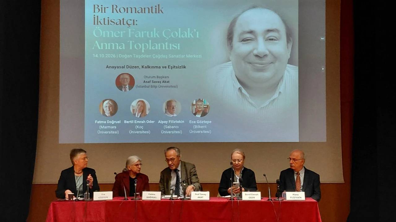 İktisatçı Ömer Faruk Çolak Anısına Konferans Düzenlendi
