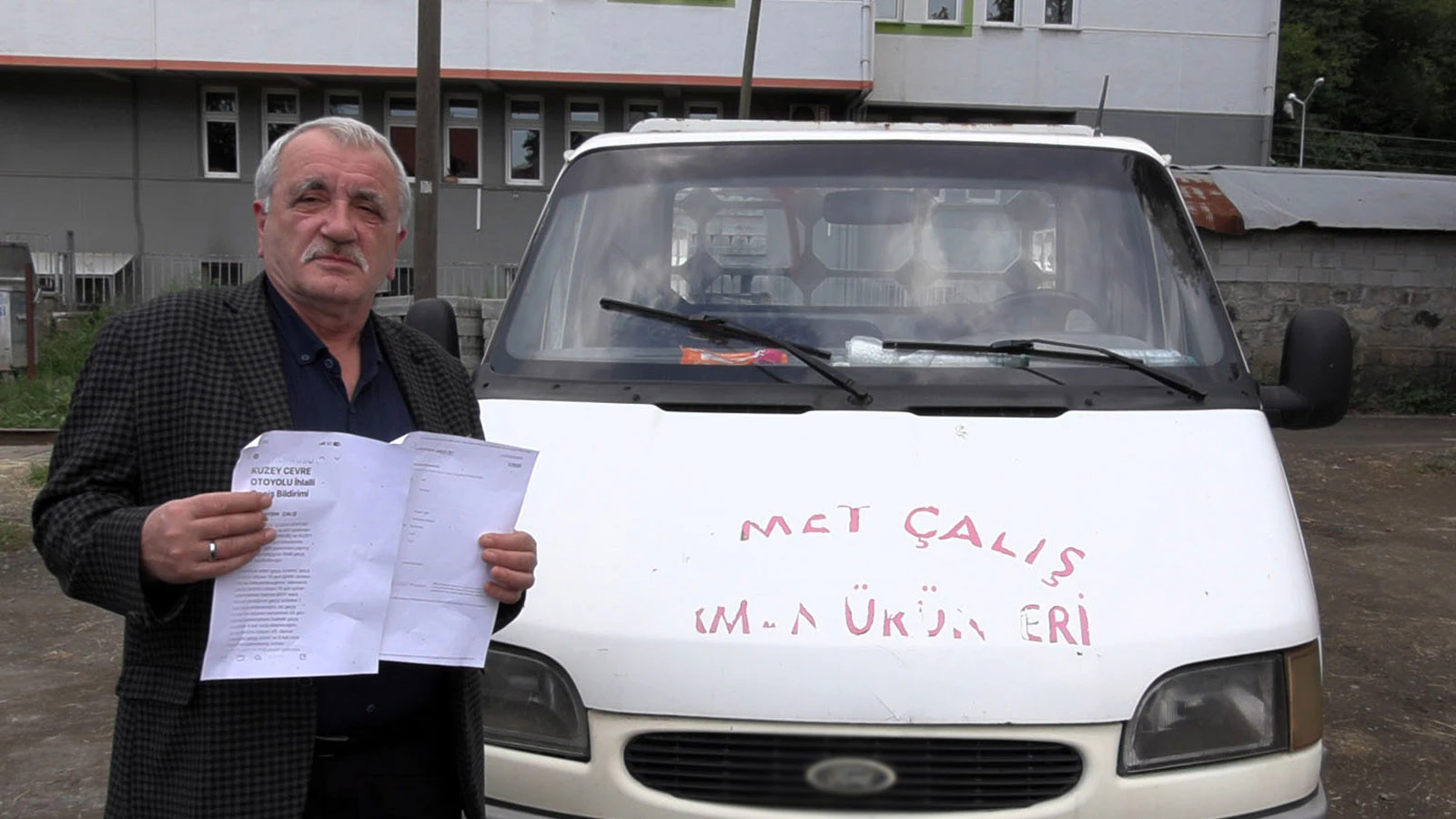 Trabzon'dan Dışarı Çıkmayan Kamyonetine İstanbul'dan Ceza Geldi!