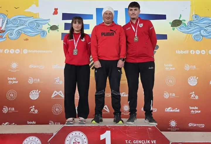Samsunspor Bocce Takımı, Türkiye Şampiyonası’ndan derecelerle döndü