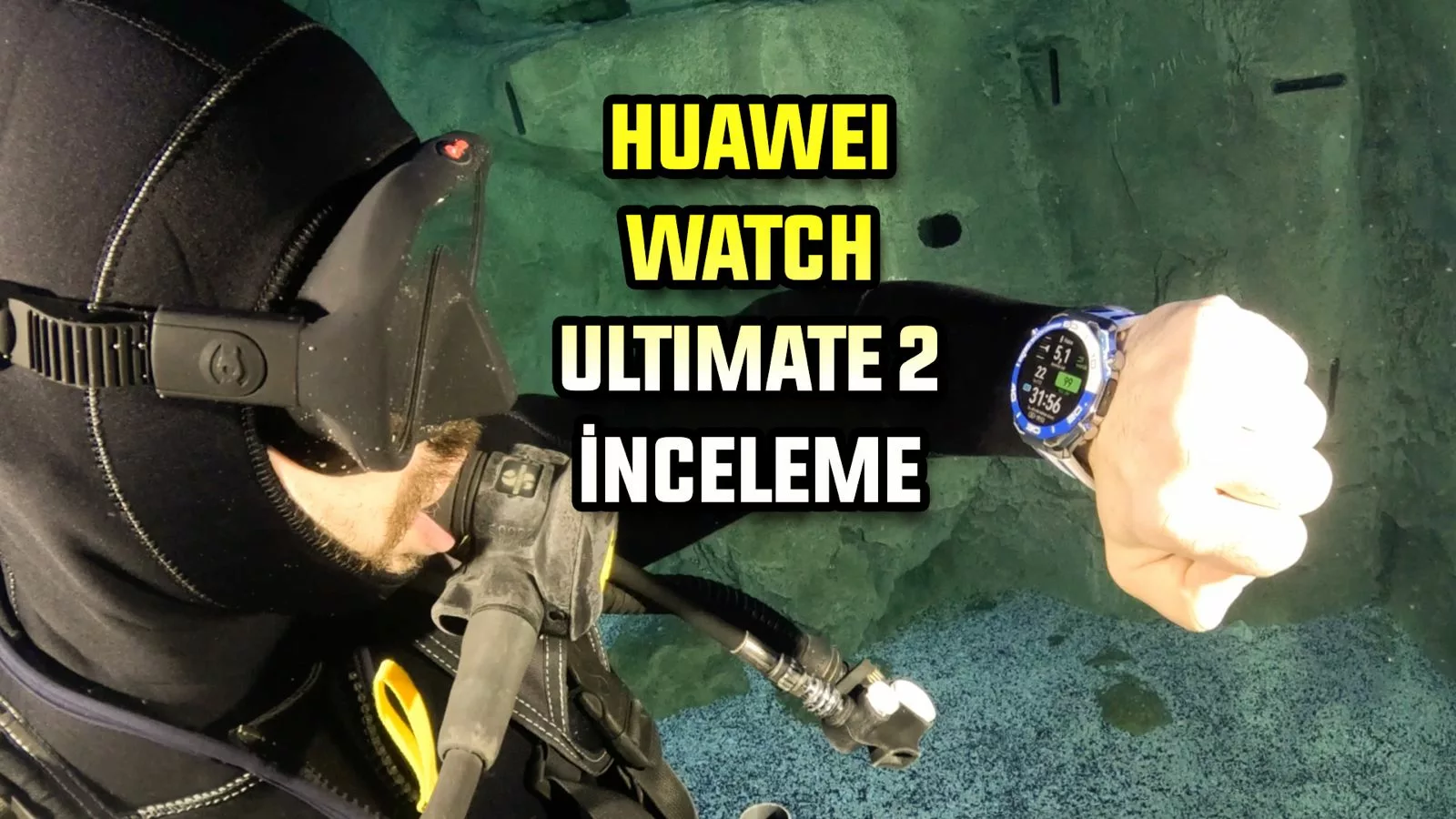 150 Metreye Dalıp, Mesaj Atabilen Saat! Huawei Watch Ultimate 2 İnceleme