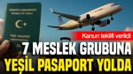 7 Meslek Grubuna Yeşil Pasaport Gündemde: Meclis'e Geldi