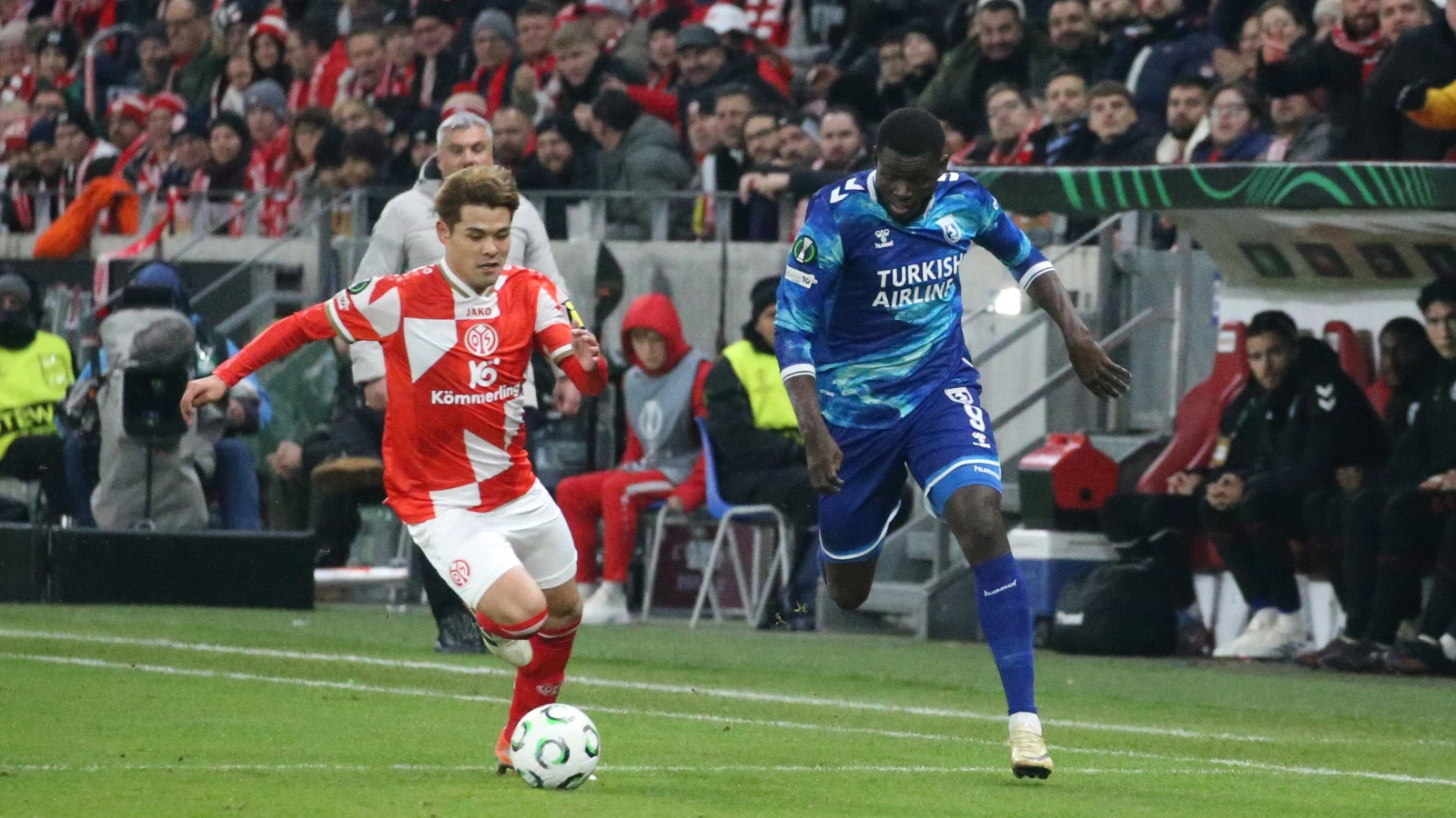 Samsunspor, Mainz deplasmanında mağlup olarak play-off'a kaldı
