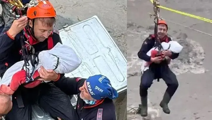 Mahsur Kalan Bebeği Kurtarırken Uykusuna Bile Kıyamadı! AFAD Personeli Zeynep Bebeği Anlattı