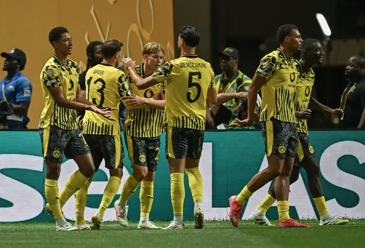 Monterrey'i eleyen Borussia Dortmund, Real Madrid'in rakibi oldu