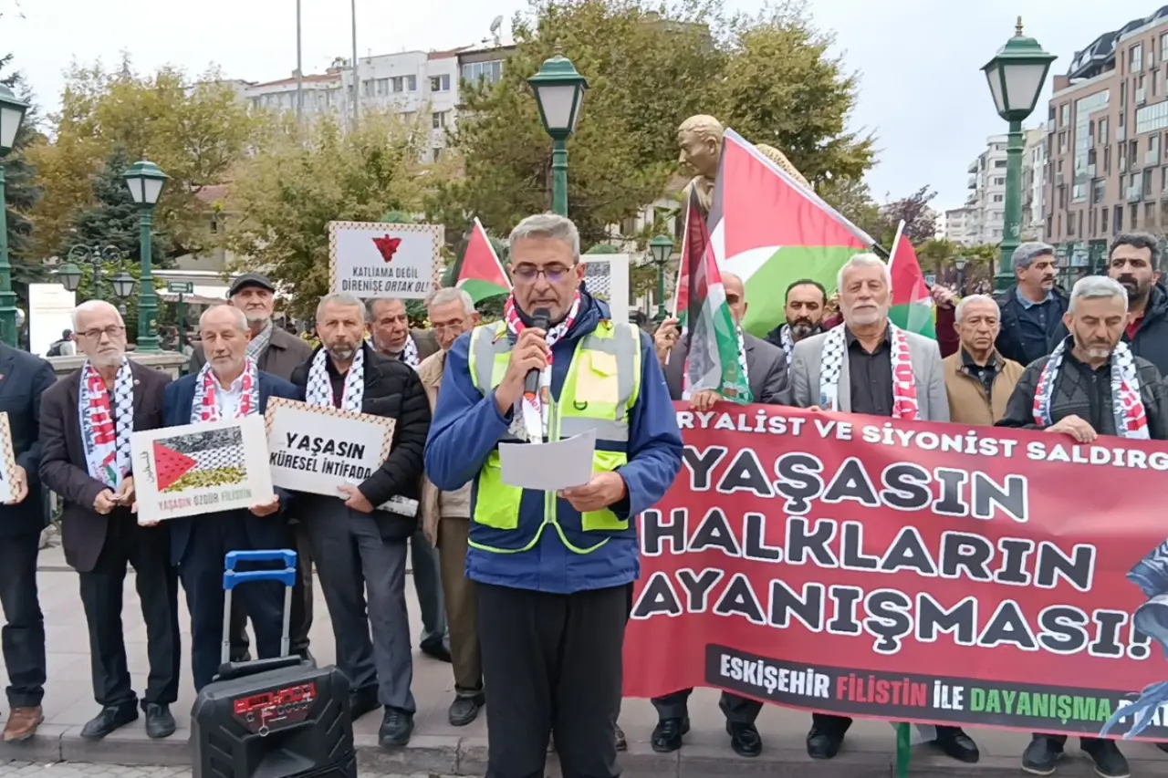 Eskişehir’den Çağrı: Soykırımı Besleyen Bağlar Kesilsin!