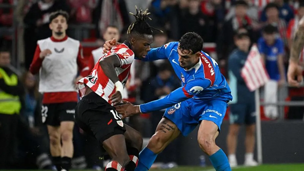 Athletic Bilbao Atletico Madrid'i devirdi