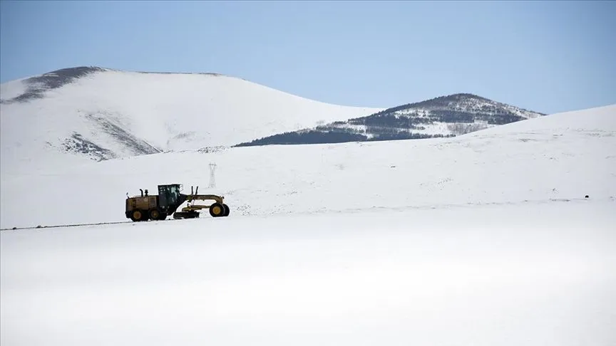 Kars ve Ardahan'da soğuk hava etkisini sürdürüyor