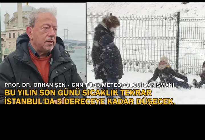 Yılbaşı gecesi sürprizi mi? İstanbul için kritik kar uyarısı