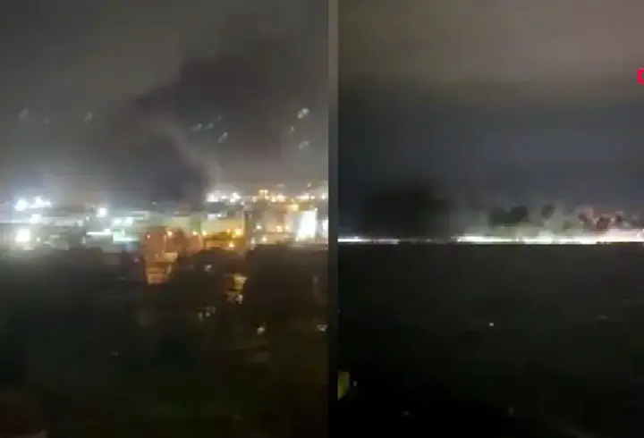 Son dakika haberi... Tüpraş İzmit rafinerisinde patlama meydana geldi