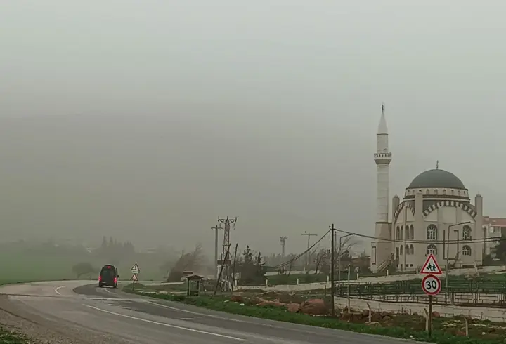 Gaziantep'te toz taşınımı etkili oldu