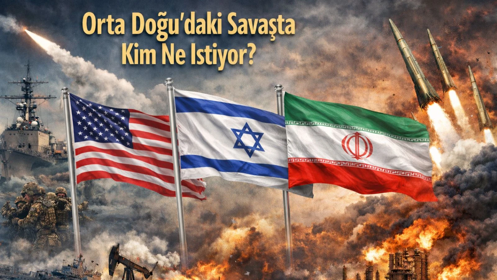 Orta Doğu'daki savaşta kim, ne istiyor?