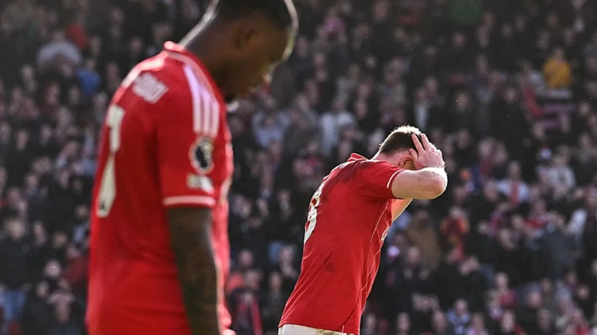 Nottingham Forest evinde Liverpool'a kaybetti! (İŞTE MAÇIN ÖZETİ)