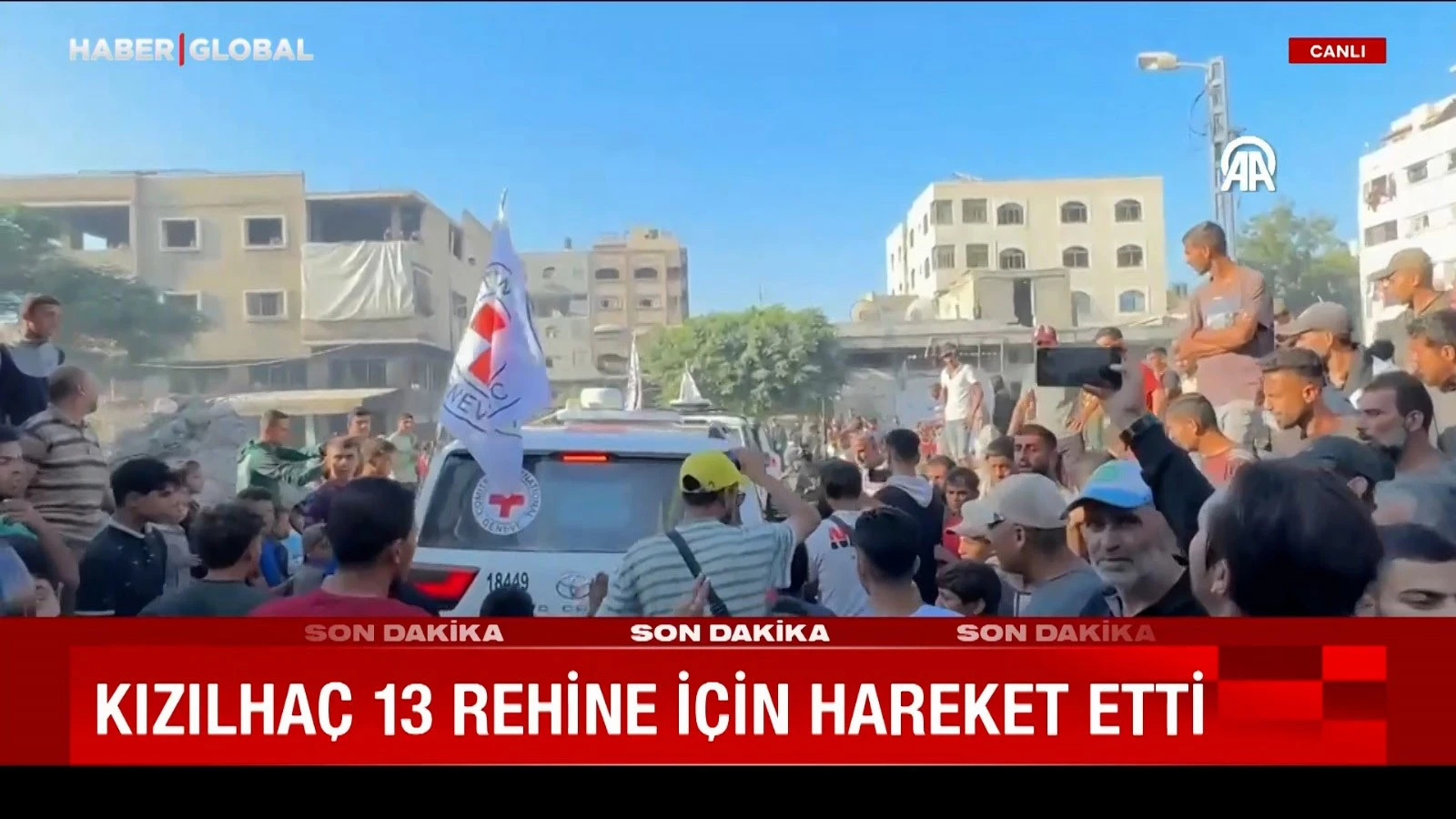 Gazze'de tarihi gün! İsrailli esirlerin tamamı serbest bırakıldı