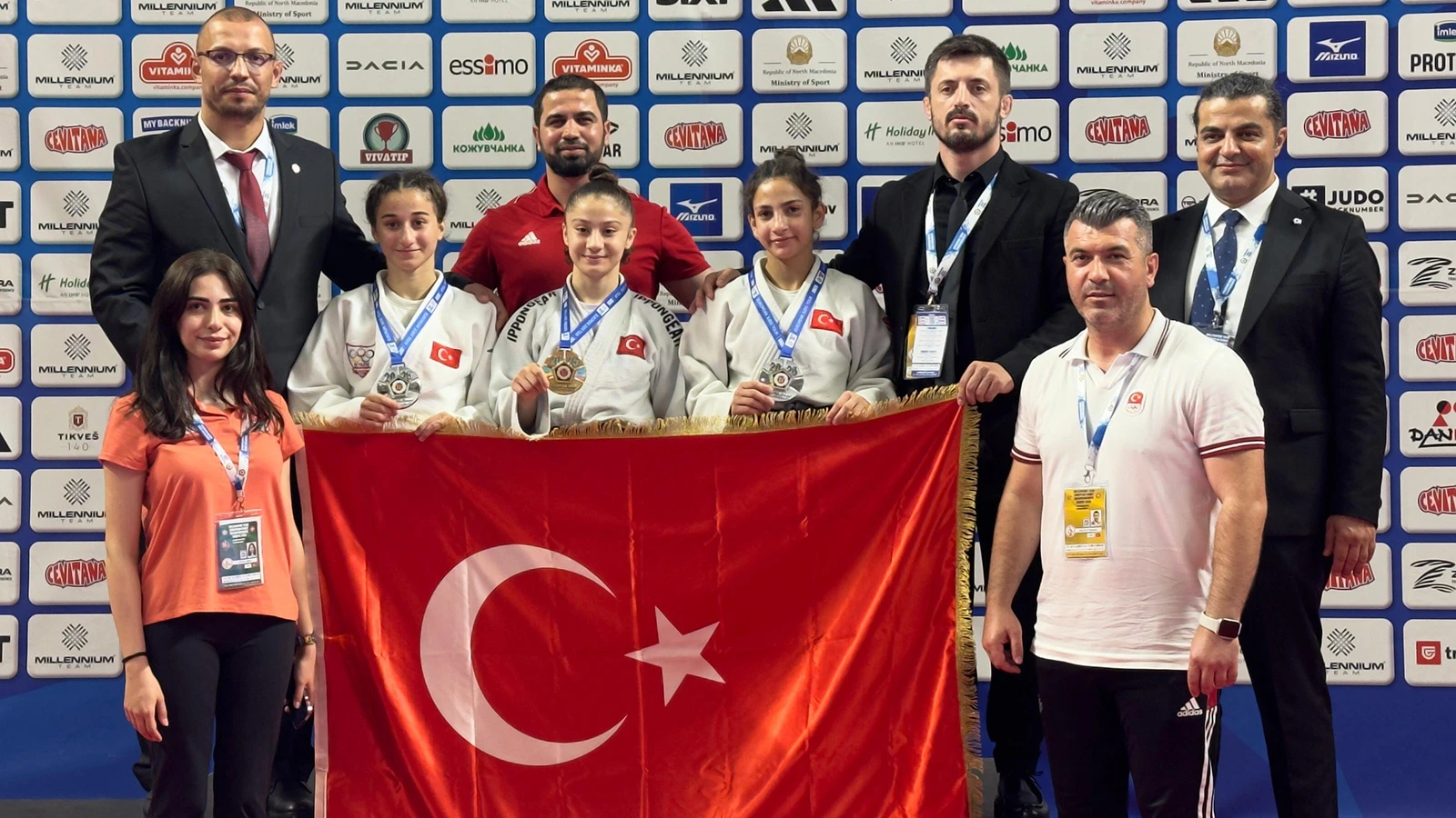 Avrupa Ümitler Şampiyonası'nda milli judocular 3 madalya kazandı